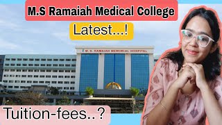 MS Ramaiah Medical College and Hospital  CutoffTuition fees  Karnataka Neet UG Counselling [upl. by Aenel]