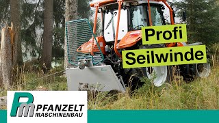 Pfanzelt Profi Seilwinden  geared cable winches [upl. by Adnuhsat]