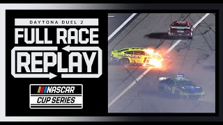 2024 NASCAR Bluegreen Vacations Duel 2 at DAYTONA  NASCAR Cup Series Full Race Replay [upl. by Grantley]