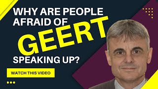 Why are people afraid of Geert Vanden Bossche speaking up [upl. by Gower]