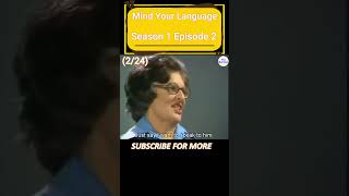 Mind Your Language S01 E02 224  The BarMan shorts comedy funny sitcom shortsfeed [upl. by Becket556]