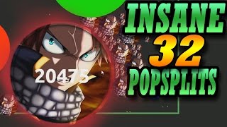 Alisio Commentary Gameplay INSANE 32POPSPLITS DOUBLESPLITS   Yhiita [upl. by Naicul]