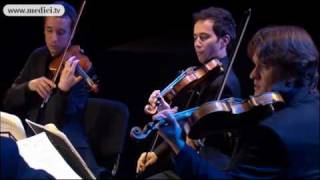 Quatuor Ebène  Beethoven String Quartet No 7 in F major op 59 No 1  Verbier Festival 2010 [upl. by Anivek]