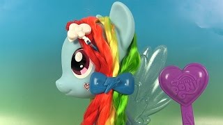 My Little Pony Tête à coiffer Rainbow Dash Cool Style Pony [upl. by Nnasor]