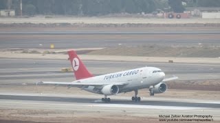 Amazing Spotting Takeoff  Landing RWY 26 TLV LLBG Ben Gurion Airport  Canon PowerShot SX40 HS [upl. by Enilatan]