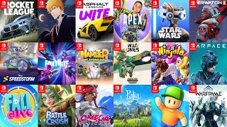 TOP 25 Best Free Games on Nintendo Switch 2024 [upl. by Notsle]