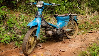 Restoration Abandoned Motorcycle Honda 90cc 4 Stroke Finalization [upl. by Gustaf]