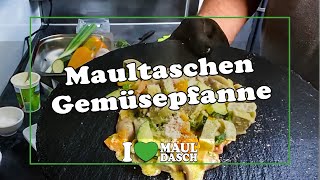 Maultaschen  Gemüsepfanne 💚 🥦 🥕 Rezept zum selber machen [upl. by Abbye]