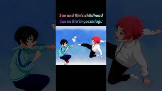 Sae and Rins Childhood  Blue Lock S2 E9  itoshisae itoshirin anime bluelock football [upl. by Quill64]