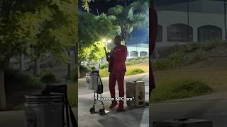 Man Heckles Rapper from apartment building [upl. by Stickney59]