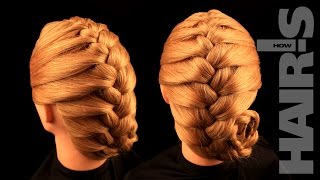 Comment faire une tresse française soimême Video étape par étape Hairs How [upl. by Leorsiy]