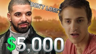 Drake Bets Ninja 5000 He Wont Clutch The Win Then This Happened [upl. by Shama]