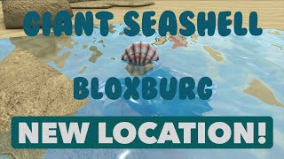 How to get the giant seashell trophy in Bloxburg NEW LOCATION [upl. by Lunneta880]