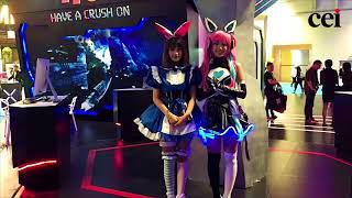 Global Gaming Expo Asia 2018 CEI Sights and Sounds [upl. by Jules373]