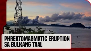 Taal Volcano nagkaroon ng minor phreatomagmatic eruption Dec 3 [upl. by Bouldon]