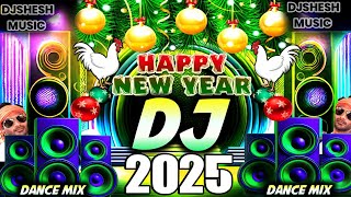 Happy New Year Dj Remix Song 2025  New Year Picnic DJ Song  Happy New Year Dance Song DJ Gana 2025 [upl. by Nerek]