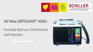 DEFIGARD 400x Portable Defibrillator Tailored for Hospital Emergency Care [upl. by Sugden]