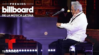 Armando Manzanero el responsable de las canciones de amor  Premios Billboard 2020  Entretenimiento [upl. by Uyr]