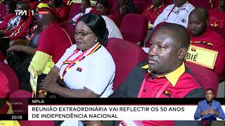 Comité Central do MPLA  Reunião prepara Congresso Extraordinário do partido para Dezembro [upl. by Apgar]