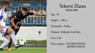 ZLATAN SEHOVIC FC PARTIZAN BELGRADE [upl. by Kay]