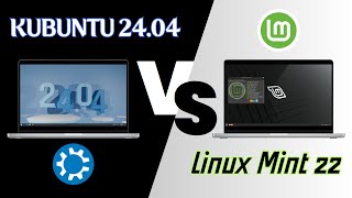 Kubuntu 2404 vs Linux Mint 22  RAM Consumption [upl. by Atsyrk]