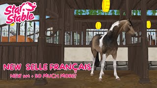 NEW Selle Français NEW sets  SO MUCH MORE  Star Stable Online [upl. by Byrom]