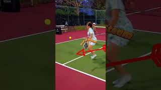 Handling Pickleball Lob Real Lesson [upl. by Bren]