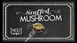 Mesofriendly recipe with Mary  stuffed mushrooms [upl. by Alleon232]