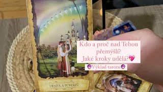 KDO a PROČ nad Tebou přemýšlí Co udělá🤨💖 Výklad tarotu🔮 [upl. by Mahla]