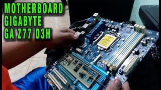 Motherboard gigabyte GA Z77 D3H [upl. by Assetniuq679]