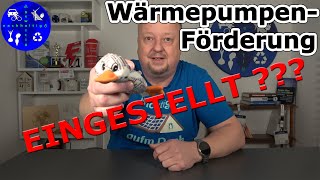 Wärmepumpen Förderung eingestellt  BAFA stoppt alle Anträge [upl. by Ardine566]