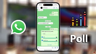 How To Create a Poll In WhatsApp [upl. by Alleuqahs]