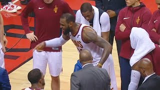 LeBron James RIPS Cavaliers Teammates for GETTING BLOWN OUT Cavaliers vs Raptors [upl. by Nisay818]