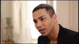 Balmain x HampM Interview with Olivier Rousteing [upl. by Perrine]