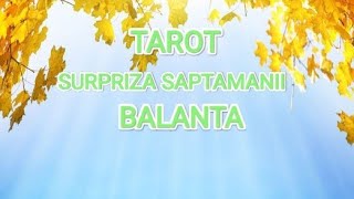 🌈🔑🌳BALANTA🌈🔑🌳 SURPRIZA SAPTAMANII 🌈🔑🌳UN CONFLICT CARE SE REZOLVA🌈🔑🌳balanta tarot [upl. by Aimerej]