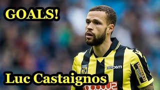 Luc Castaignos ✮ Vitesse Doelpunten ✮ 20172018 [upl. by Analaf]