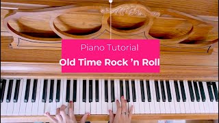 Old Time Rock and Roll Piano Tutorial  Boogie Woogie amp Blues channel [upl. by Babb210]