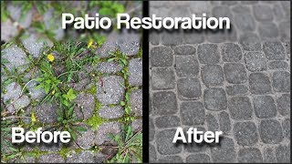 How to permanently eliminate weeds from you interlocking patio [upl. by Katy]