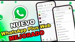 Nuevo WhatsApp Plus Web V504 para Android ¡Vinculación Mejorada [upl. by Marlen]