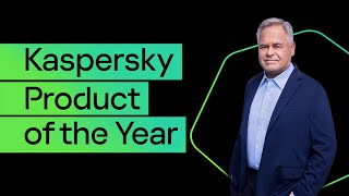 New Kaspersky solution named Product of the Year [upl. by Setsero]