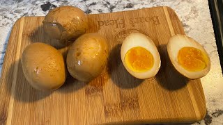 How to make marinated eggs cooking [upl. by Xerxes]