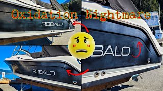 Detailing an Oxidation NIGHTMARE Robalo [upl. by Ailin]