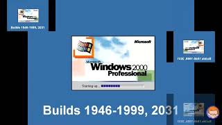 V2Windows 2000 Startup Beta 3  Sparta Unextended No BGM Remix [upl. by Daffi630]