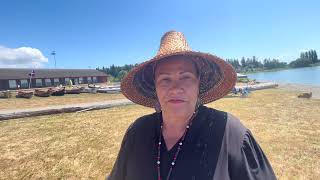 Canoe Family  Teri Gobin Chairwoman of Tulalip Tribe  interview 2023 [upl. by Panthia]