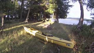 KAYAK TRIP TO BIG ISLAND RAQUETTE LAKE PT 2 [upl. by Ultima]