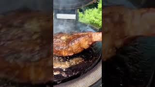 Grilled Steak  Kamado Joe [upl. by Saleme]