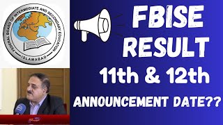 HSSC Result Date 2024 FBISE  HSSC 2nd Annual Exam Date 2024 FBISE fbise result [upl. by Gnilyam978]