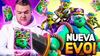 LA NUEVA EVOLUCIÓN DEL DUENDE GIGANTE EN CLASH ROYALE [upl. by Prudi]