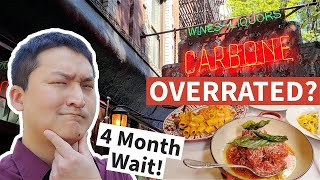 Is Carbone NYCs MOST OVERRATED Restaurant [upl. by Ragan]