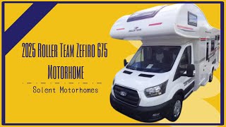 2025 Zefiro 675 Walk Through  Solent Motorhomes [upl. by Hsina]